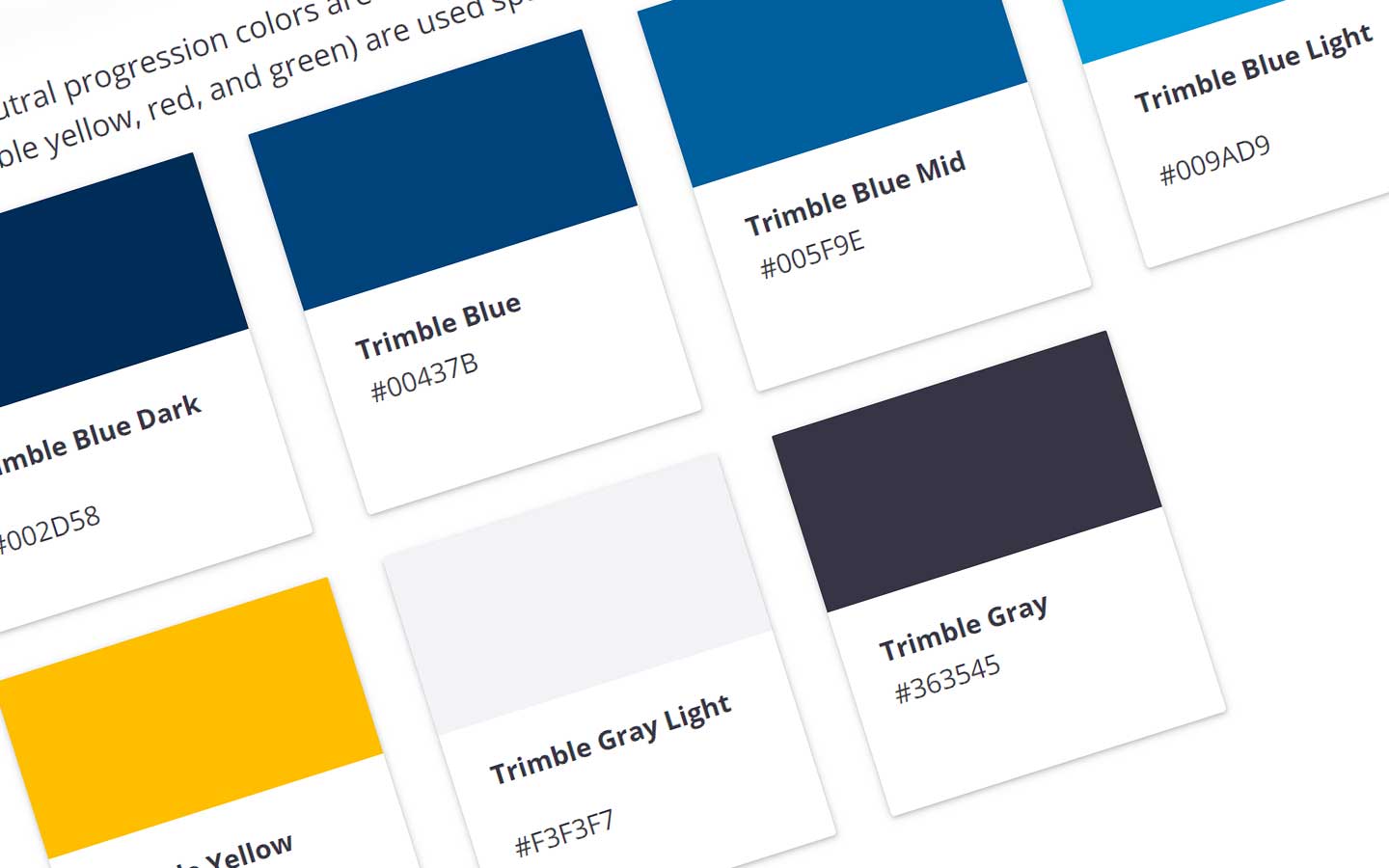 Welcome to Modus 1.0 | Trimble Modus Design System