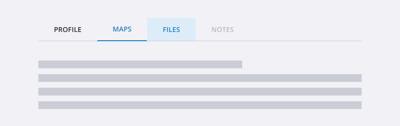 Tabs | Trimble Modus Design System